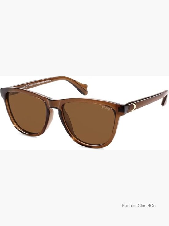 Accessories - Eco-Friendly Recycled Plastic Polarized Rectangular Sunglasses